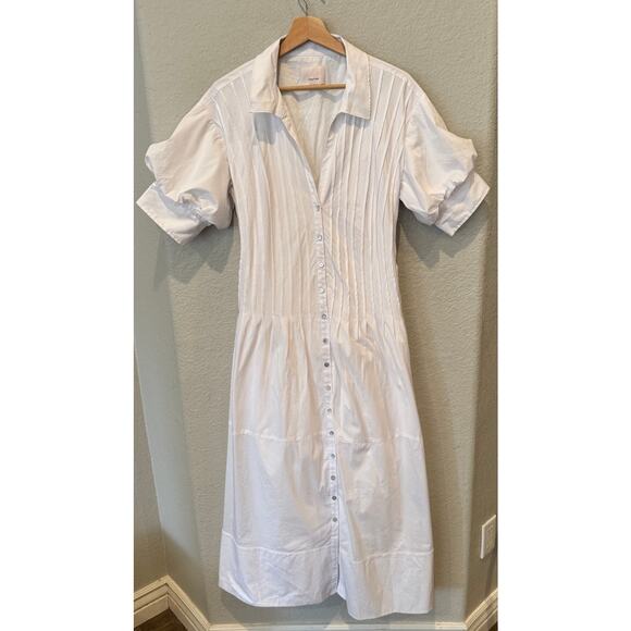 Cinq à Sept Monty Pleated Midi Dress Size 8 - Picture 12 of 13